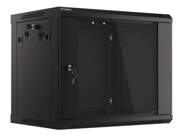 ПОДВЕСНОЙ ШКАФ 19 ДЮЙМОВ 9U 600X450 ЧЕРНЫЙ LANBERG