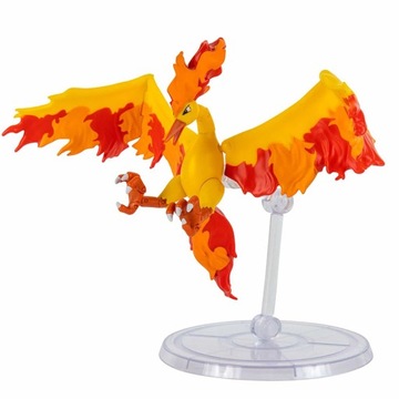 Большая фигурка Moltres Pokemon Select 15 см + подставка + штамп