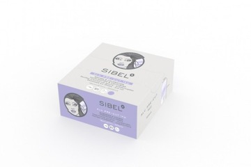 SIBEL FOLIA ALUMINIOWA KARBOWANA 300szt. LILAC
