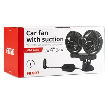 Двойной автомобильный вентилятор Автомобильный вентилятор 24 В