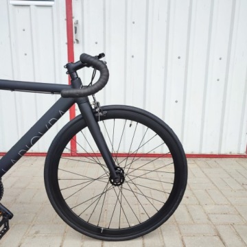 Гусеничный велосипед с фиксированной передачей BLB LA Piovra черный 55