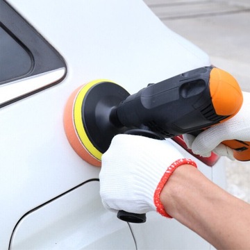 polerka samochodowa maszyna polerska z regulacją 980 W + 14 x Gąbki
