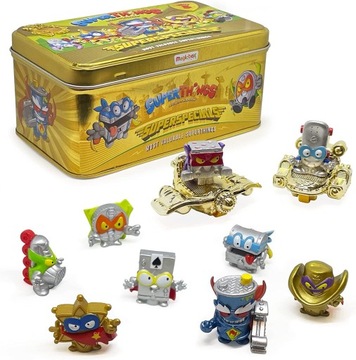 SUPER ZINGS THINGS ZŁOTA PUSZKA 9 FIGUREK SERIA 3