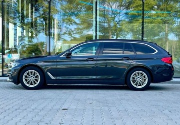 BMW Seria 5 G30-G31 Touring 520d 190KM 2019 BMW Seria 5 520d Vat Marza Skory Nawigacja Czujniki Kamera, zdjęcie 2