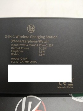 ПОДСТАВКА ДЛЯ ЗАРЯДКИ 3 В 1