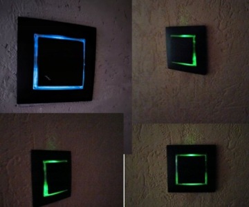 ЧЕРНЫЙ МОДУЛЬ ЛЕСТНИЧНОГО ВЫКЛЮЧАТЕЛЯ БЕЗ РАМКИ