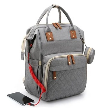 Рюкзак, сумка-коляска с пеленальным столиком, дорожная для мамы и папы.