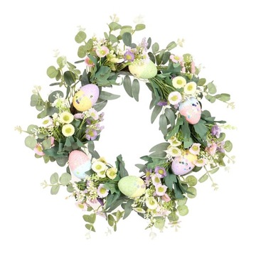 Easter Wreath, Artificial Spring Wreath, Floral
