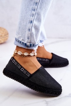 DAMSKIE ESPADRYLE BIG STAR JJ274878 CZARNE 38