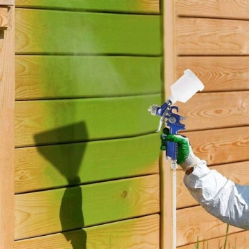 HVLP мини краскопульт 1.4 мм для компрессора + бак