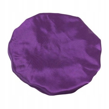 Jedwabna czapka nocna do spania dla kręconych naturalnych