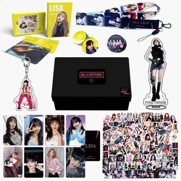 Подарочный набор Kpop BLACKPINK Lisa Jennie Rose Jisoo
