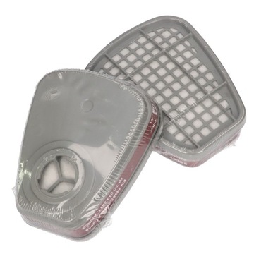 PAINT MASK 6200 ПОЛУМАСКА L + НАБОР ФИЛЬТРОВ УГЛЕРОДНЫХ КАРТРИДЖЕЙ