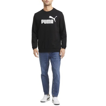 Bluza męska Puma Essentials Big Logo Crew FL 586678 r.S