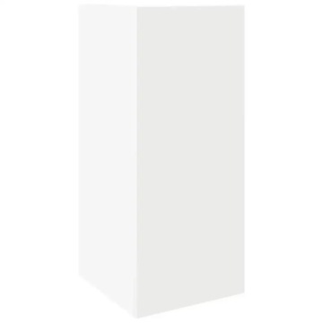 vidaXL Боковой столик с полкой, белый, 25,5x27x60 см