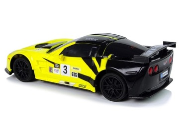 Спортивный автомобиль с радиоуправлением 1:24 Corvette C6.R 2.4G Фары