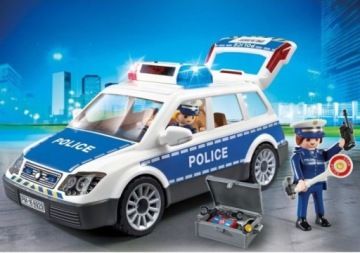PLAYMOBIL БЛОКИРУЕТ ПОЛИЦЕЙСКУЮ АВТОМОБИЛЬ 6920