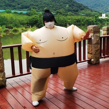 Kostium Halloween Energicznie Sumo Fighter nadmu