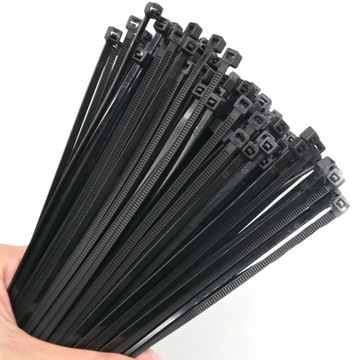 MOCNE OPASKI ZACISKOWE KABLOWE TRYTKI 400 x 4 mm
