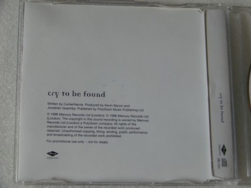 Del Amitri - Промо сингла Cry To Be Found BDB