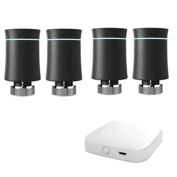 Głowica Termostatyczna SMART Zigbee 4X +Brama HUB