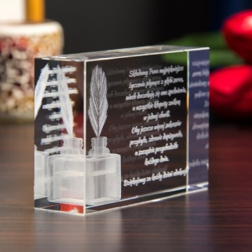 3D CRYSTAL в конце учебного года# Статуэтка