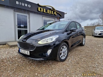 Ford Fiesta VIII Hatchback 3d 1.0 EcoBoost 100KM 2018 Ford Fiesta Automat Led Parkassist Kamera cofania Benzyna 101KM