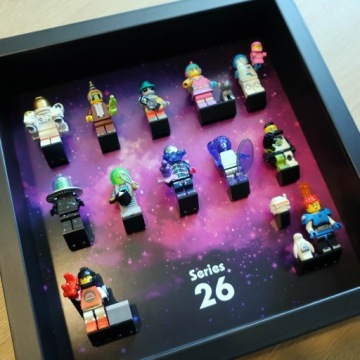 РАМКА ДЛЯ МИНИФИГУР LEGO 71046 СЕРИЯ 26 27СМ