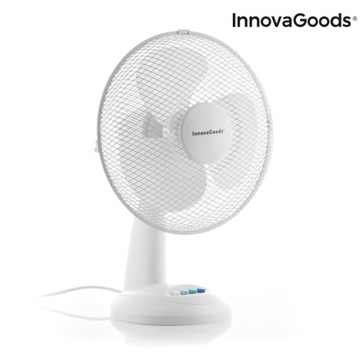 Wentylator Biurkowy InnovaGoods Ø 30 cm 35W Biały