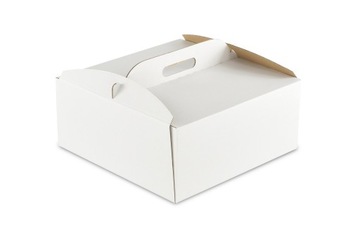 Pudełko na tort 21x21x10 karton opakowanie 10szt
