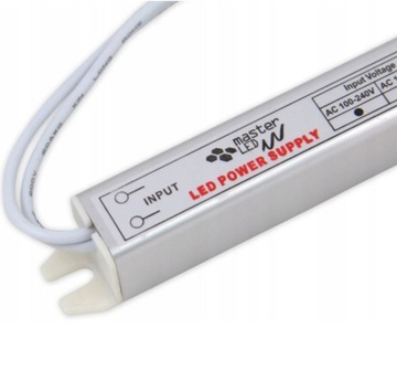 УЗКИЙ МЕБЕЛЬНЫЙ БЛОК ПИТАНИЯ 12В постоянного тока 60ВТ 5А УЛЬТРАТОНКИЙ ДЛЯ СВЕТОДИОДНЫХ ЛЕНТ IP20