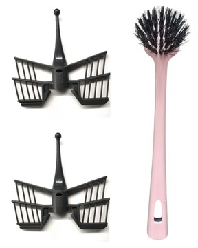 2x Motylek mieszadł pokrętło do Thermomix TM5 TM6 + szczotka