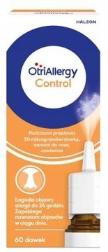 OtriAllergy Control AEROZOL DO NOSA z flutykazonem 60 DAWEK