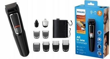 НАБОР ТРИММЕРА ДЛЯ МУЖСКИХ ВОЛОС БОРОДА, НОС, УШИ PHILIPS