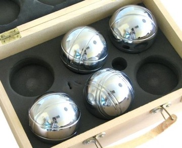 Набор шаров Triplet Boule в деревянной коробке.