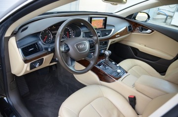 Audi A7 C7 A7 Sportback 3.0 TDI 204KM 2014 SUPER STAN 3.0TDI QUATTRO KREM SKÓRA SERWIS KAMERA NAVI LED BI-XENON, zdjęcie 21