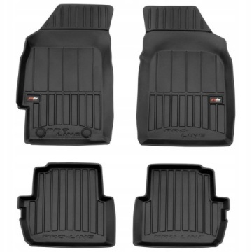 Gumové Koberce Pro Chevrolet Spark 3 2005-2009 Korytka 3D