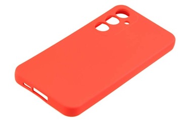 Etui silikonowe case guma do Samsung Galaxy A55 czerwony