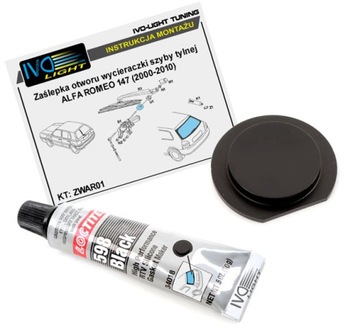 ALFA ROMEO 147 00-10 zaslepka wycieraczki tyl