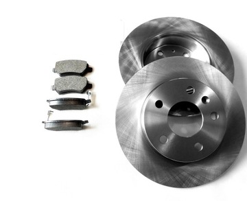 TARCZE + KLOCKI OPEL ASTRA G , H ZAFIRA TYŁ SYSTEM LUCAS 5 ŚRUB 264mm.
