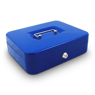 Синяя транспортная монетница для банкнот
