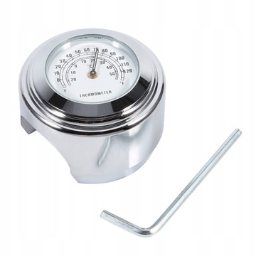 WODOODPORNY TERMOMETR NA KIEROWNICĘ MOTOCYKLA