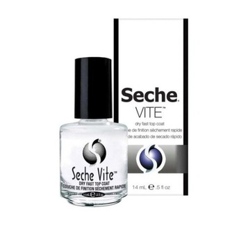 Seche VITE DRY FAST TOP COAT - Быстросохнущий защитный лак для ногтей -