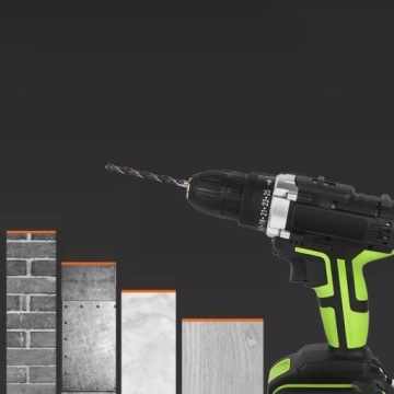 УДАРНАЯ Дрель ЭЛЕКТРИЧЕСКАЯ ОТВЕРТКА НАБОР ИНСТРУМЕНТОВ НА АККУМУЛЯТОРЕ С 2 СВЕТОДИОДАМИ