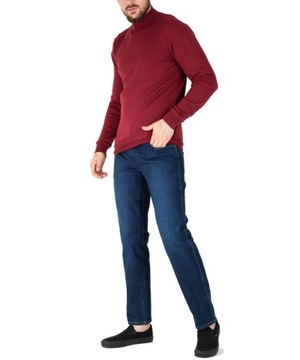 Sweter Wrangler SEASONAL KNIT W8D12PXRO Red L