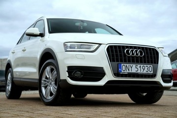 Audi Q3 I SUV 2.0 TDI 140KM 2015 Audi Q3 S-LINE skóra FUL LED parktoni NAWI alusy, zdjęcie 3