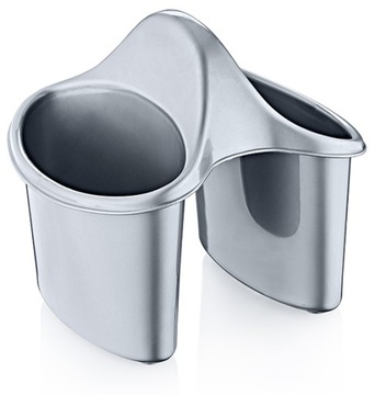 HOBBY LIFE ociekacz na sztućce plastikowy srebrny