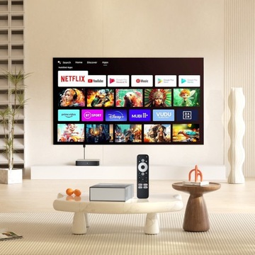 SMART TV BOX PRZYSTAWKA WIFI 2/32GB GOOGLE TV 2024 ANDROID 12 4K ASYSTENT
