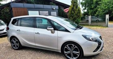 Opel Zafira C Tourer 1.4 Turbo ECOTEC 140KM 2012 Opel Zafira BENZYNA nawigacja MARTWA STREFA PANORAMA super okazja, zdjęcie 34