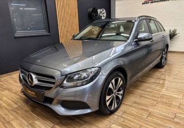 Mercedes Klasa C W205 Kombi 200 184KM 2017 Mercedes-Benz Klasa C 200 KAMERA 9G-TRONIC bezwypadkowy NAVI ZAREJEST, zdjęcie 3